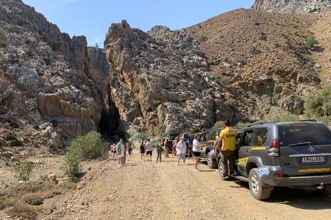Crete: Trypiti Beach Off-Road South Tour w/ Lunch & Wine