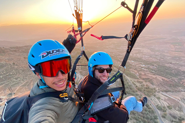 Fly over Aguergour: Extreme Tandem Paragliding with GoPro Sunset: Extreme Adrenaline Tandem Paragliding with GoPro