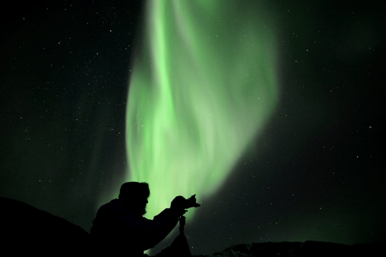 Tromsø: Excursión a la Aurora Boreal con Cena y Bebidas Calientes