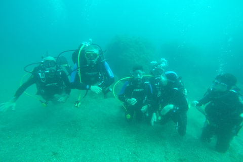 Catania: Scuba Diving motor boat