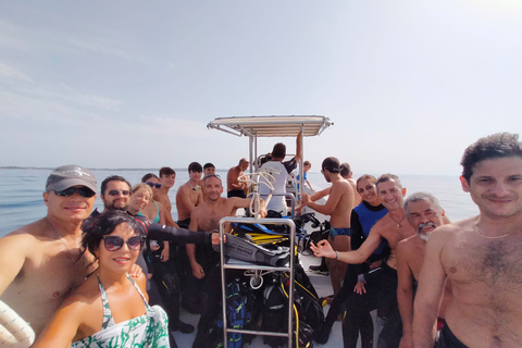 Catania: Scuba Diving motor boat