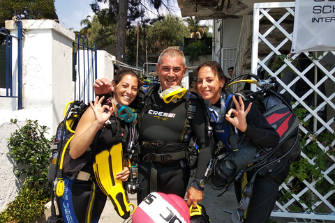 Catania: Scuba Diving motor boat