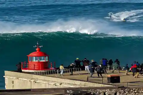 Nazaré: de gigantische golven-surfervaring
