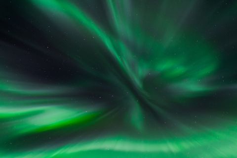 Abisko: Guided Aurora Chase with Hotel Transfers