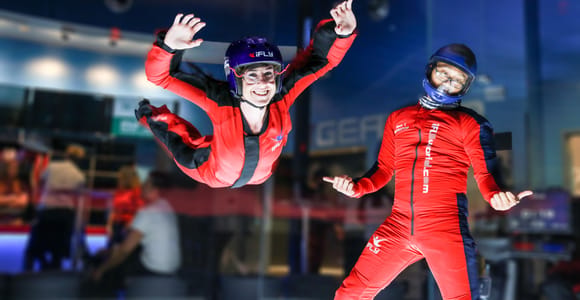 Queenstown: Ticket for 2 Indoor Skydiving Flights