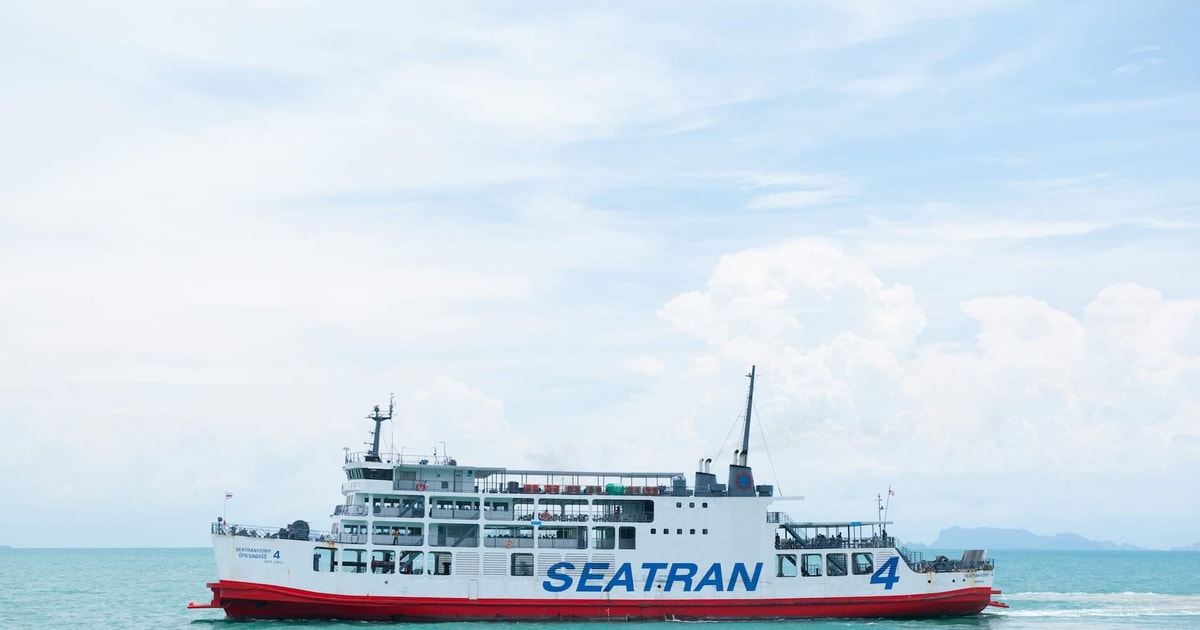 Von Suratthani OneWayFähre nach Koh Samui GetYourGuide