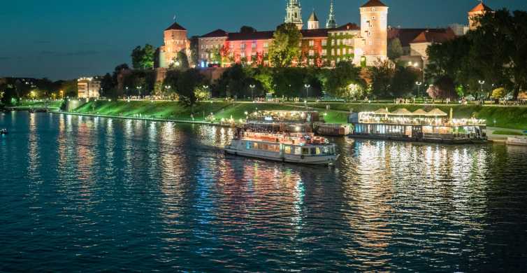 Kraków: Elvecruise om kvelden eller natten