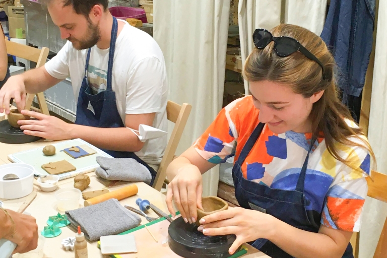 Barcelona: Artisan Ceramic Making Experience Workshop Artisan Cup Making Experience