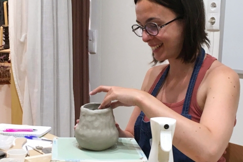 Barcelona: Workshop zur handwerklichen KeramikherstellungKunsthandwerkliche Pflanzgefäßherstellung