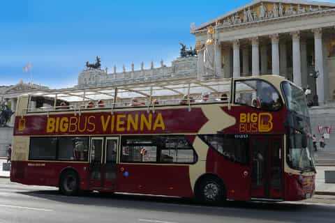 Vienna: Big Bus Hop-On Hop-Off City Tour with Cruise Option