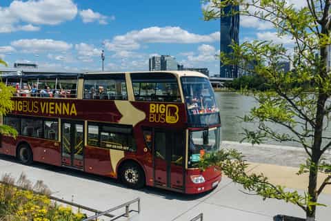 Vienna: Big Bus Hop-On Hop-Off City Tour with Cruise Option