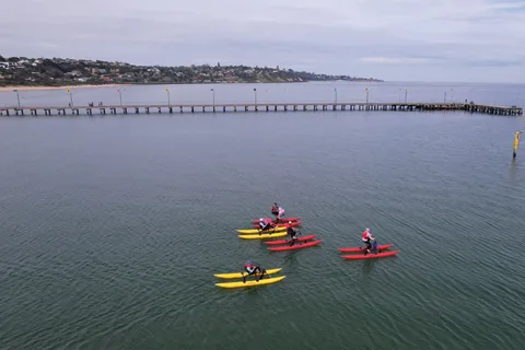 Frankston: Port Phillip Bay Water Bike Tour