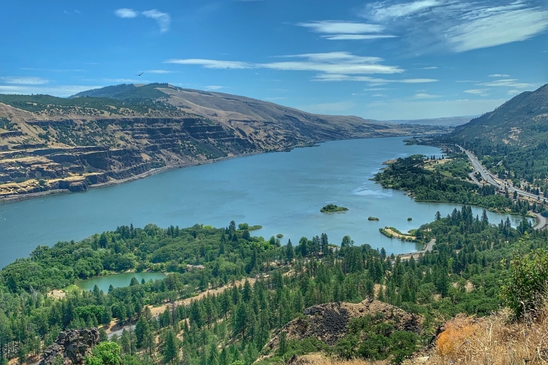Portland: Dagtrip Multnomah Falls en Hood River met wijn
