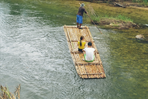 Phuket: Khao Lak Bamboo Rafting, Park, and Waterfall Tour