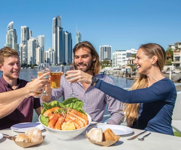Gold Coast: Açık Büfe Öğle Yemeği ile Şehir Gezisi