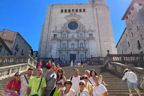 Girona: tour guidato a piedi con biglietti d'ingresso per le attrazioni