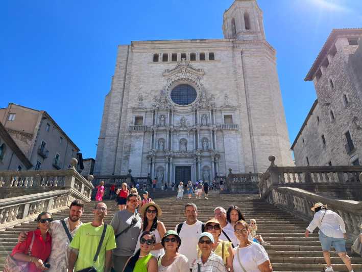 Girona: tour guidato a piedi con biglietti d'ingresso per le attrazioni