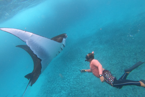 Från Bali: Lembongan &amp; Penida 2-dagarstur med snorklingMötesplats (ingen hämtning och lämning)