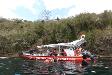 Från Bali: Lembongan &amp; Penida 2-dagarstur med snorklingMötesplats (ingen hämtning och lämning)