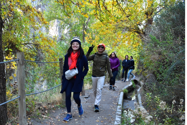 Granada: Los Cahorros de Monachil Canyon-wandeltocht