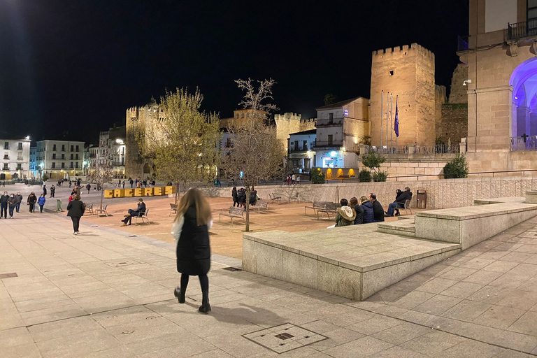 Cáceres: Stadshöjdpunkter: Vandring med lokalguide