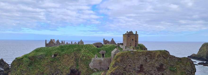 Depuis Aberdeen : excursion guidée d'une journée, visite de la côte et des châteaux