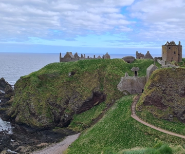 Vanuit Aberdeen: begeleide dagtrip, bezoek aan de kust en het kasteel