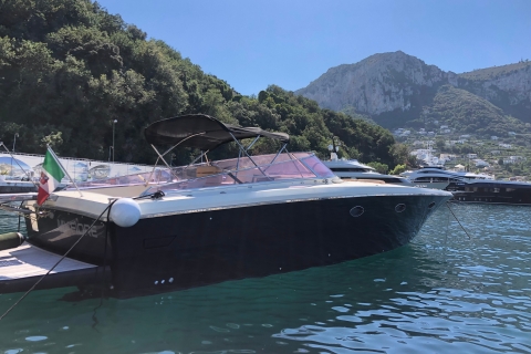Au départ de Sorrento : Visite privée de Capri en bateau avec boissons