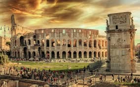 Rome: Colosseum Sunset Tour with Entry