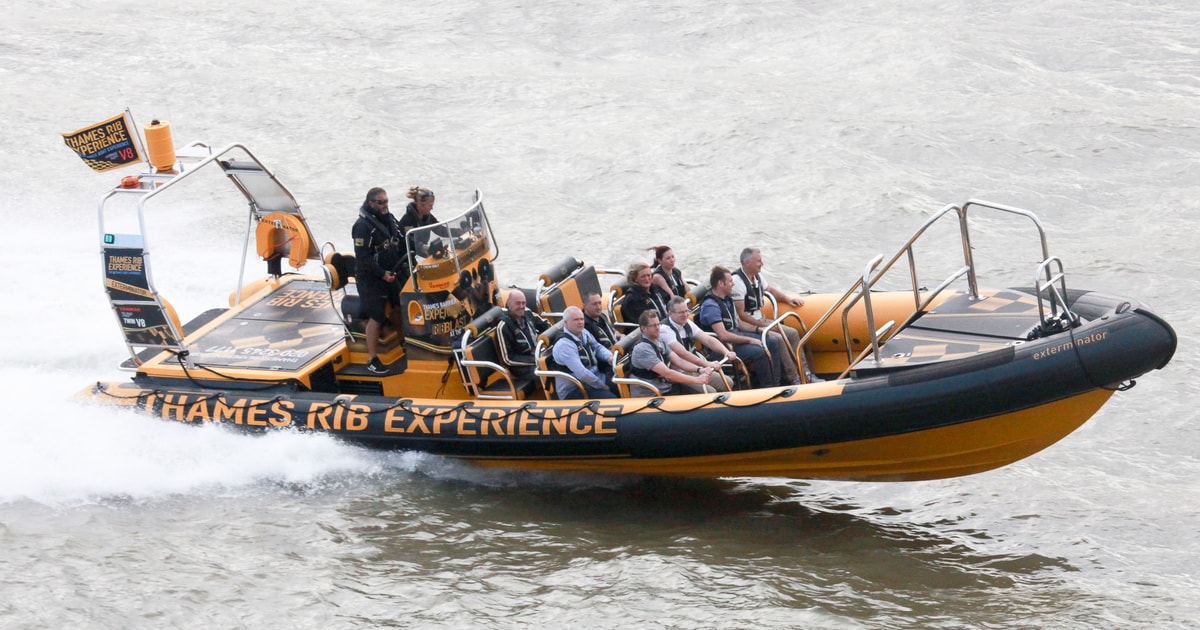 Tower Rib London: 20-Minute Tower RIB Blast from Tower Pier | GetYourGuide