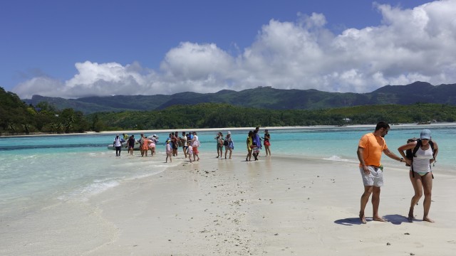 Visit Mahe Day Trip by Glass Bottom Boat with Snorkeling & Lunch in Anse aux Pins