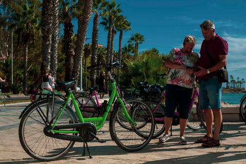 Malaga : visite à vélo, vieille-ville, marina et plageVisite à vélo en anglais