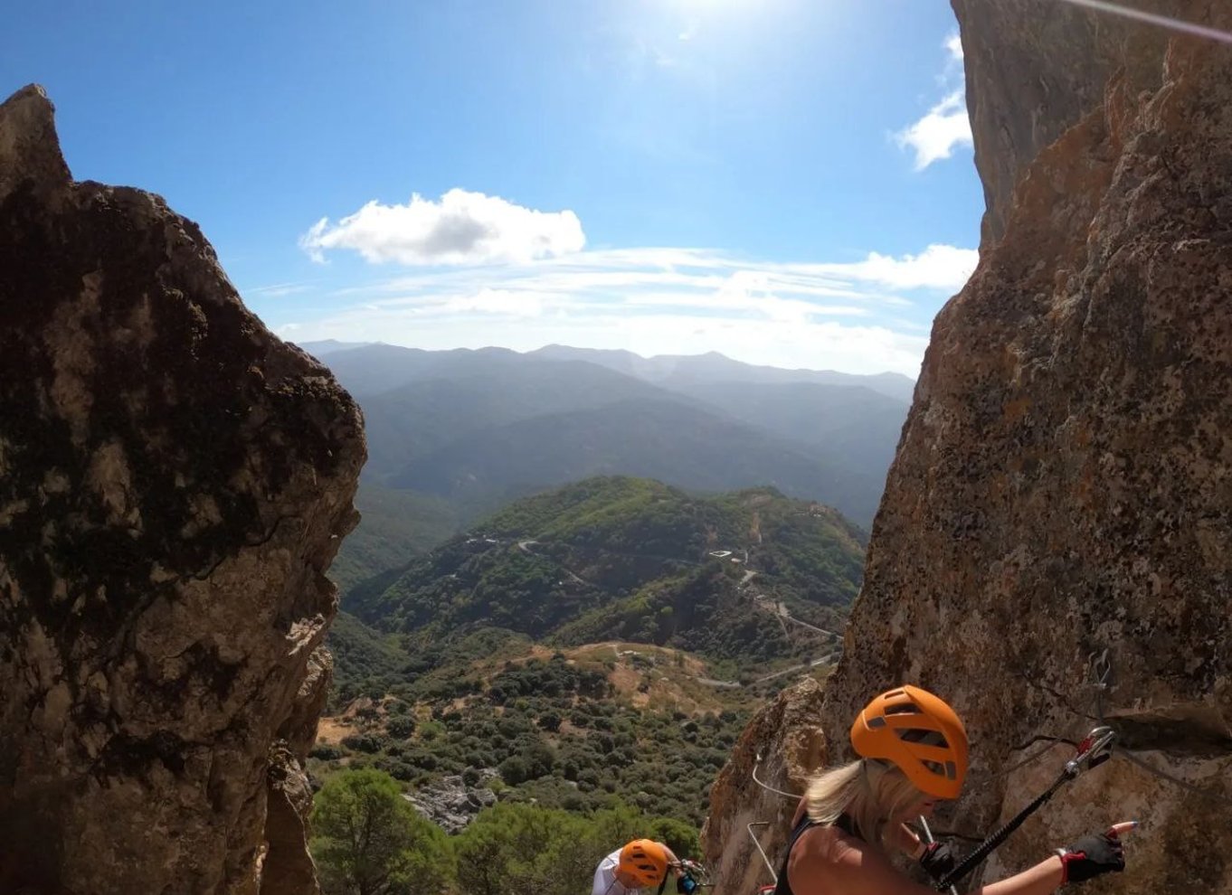 Fra Estepona: Klatretur på Vía Ferrata de Benalauria