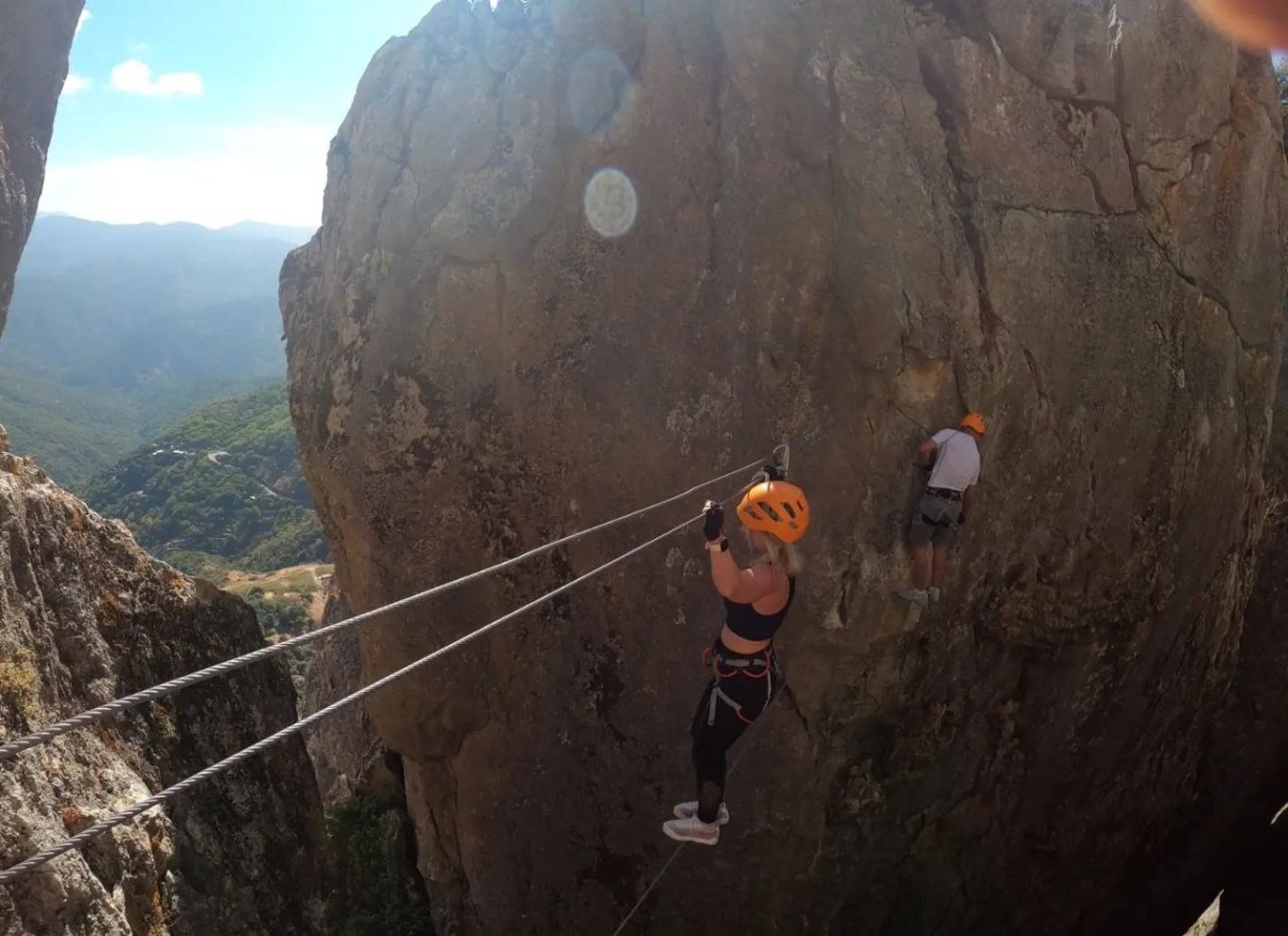 Fra Estepona: Klatretur på Vía Ferrata de Benalauria