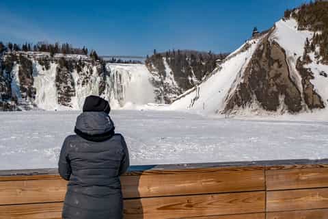 Quebec City: Montmorency Falls with Cable Car Ride