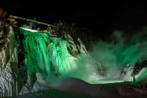 Quebec City: Montmorency Falls with Cable Car Ride