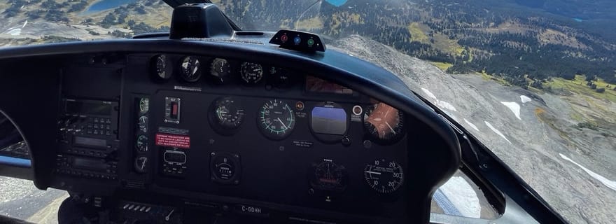 Whistler : survol en hélicoptère du glacier de Wedge Mountain