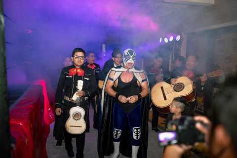 Cancun: Lucha Libre with Tacos, Margaritas, & Tequila Taster Puerto Morelos: Live Lucha Libre Match with Food Tasting
