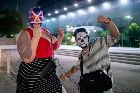 Cancun: Lucha Libre with Tacos, Margaritas, & Tequila Taster Puerto Morelos: Live Lucha Libre Match with Food Tasting