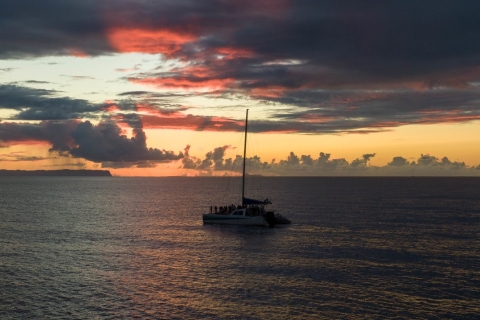 Kauai: Napali Coast Sunset Sail met diner