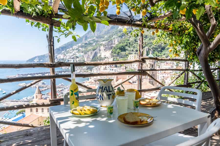 Zitronen & atemberaubende Ausblicke: Tour durch die monumentalen Gärten von Amalfi. Foto: GetYourGuide Zitronen & atemberaubende Ausblicke: Tour durch die monumentalen Gärten von Amalfi. Foto: GetYourGuide