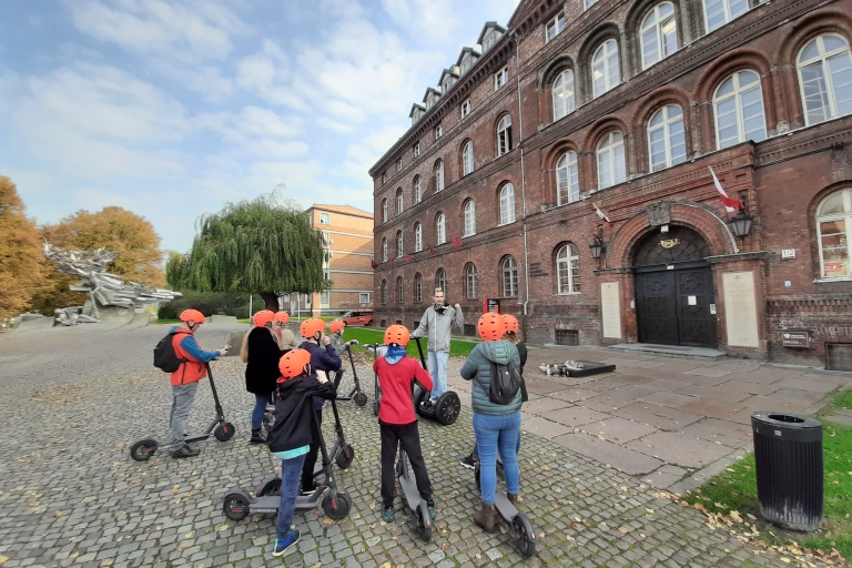 Visite en scooter électrique Wrocław : Visite complète - Vieille ville et Ostrów