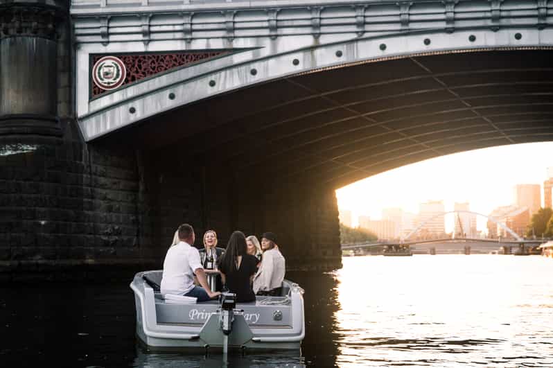 Melbourne Electric Picnic Boat Rental on the Yarra River GetYourGuide