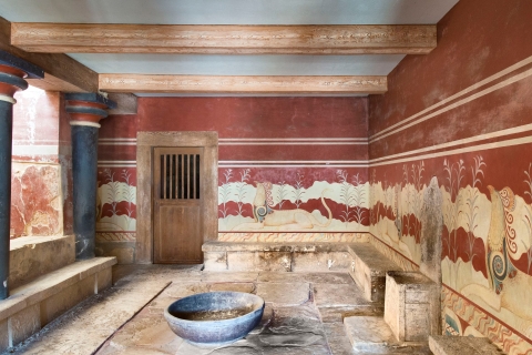 Heraklion City Tour with Knossos Palace, Museum & Old Market