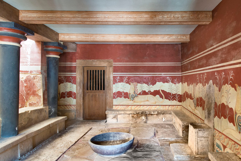 Wycieczka po Heraklionie z Pałacem Knossos, Muzeum i Starym Targiem