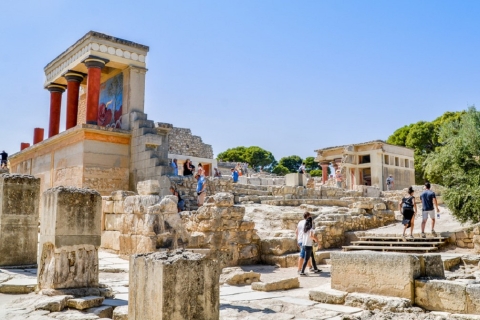 Tour de ville d'Héraklion avec le palais de Knossos, le musée et le vieux marché