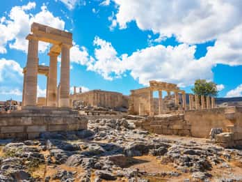 Rhodos: Lindos Akropolis inträdesbiljett och ljudguide (tillval)