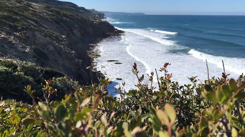 Landscape at Portoscuso and the coast of Mediterranean Sea at