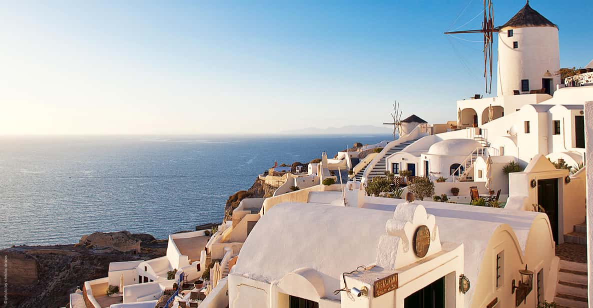 Santorini Island tour for cruise travelers — a boat tour from Santorini, Greece