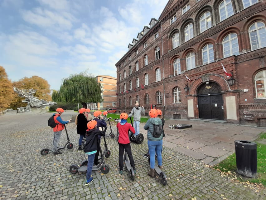 Elektro Roller Krakau Altstadt Jüdisches Viertel Vollständige Tour